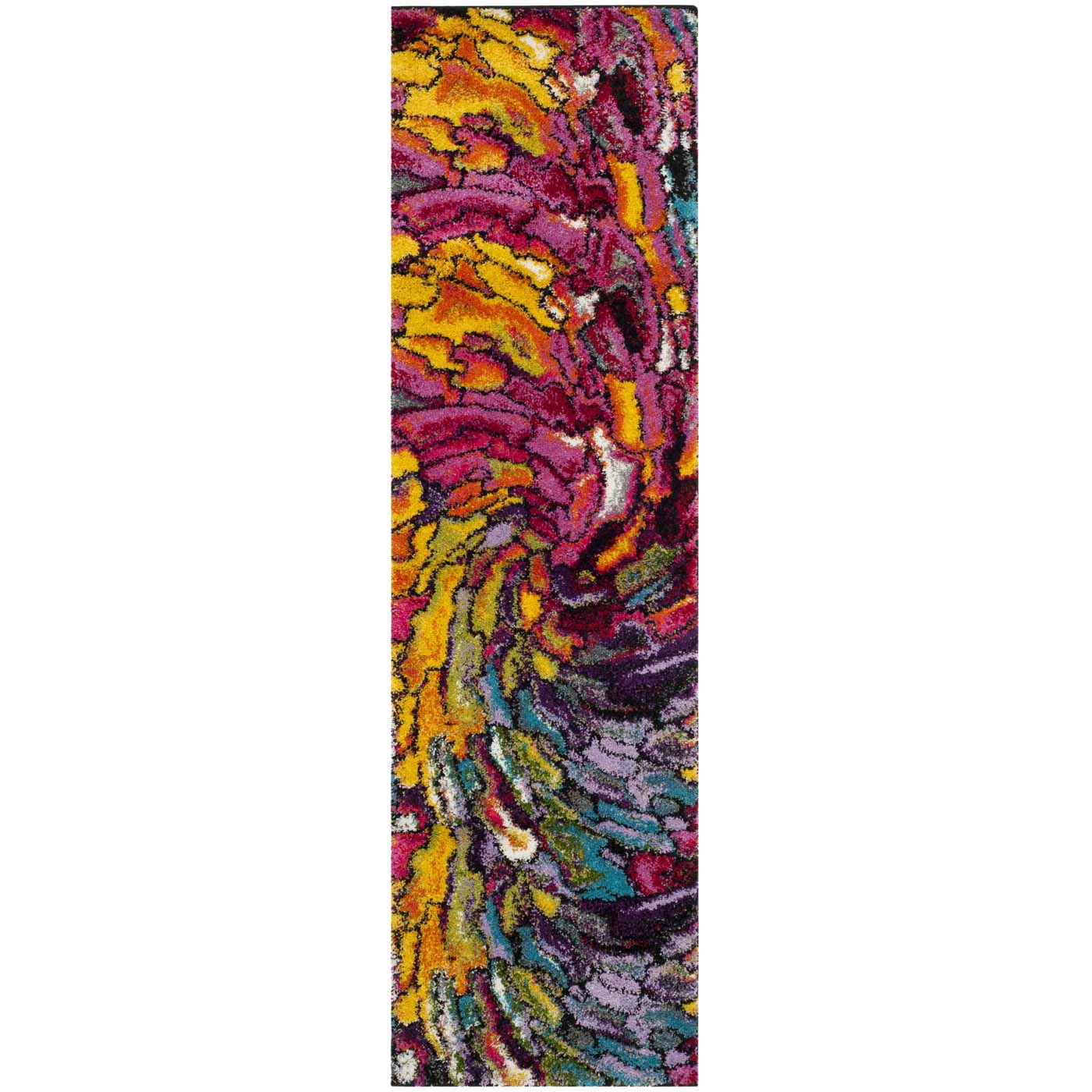 Safavieh Fiesta Shag 373 Rug, FSG373 - Multi