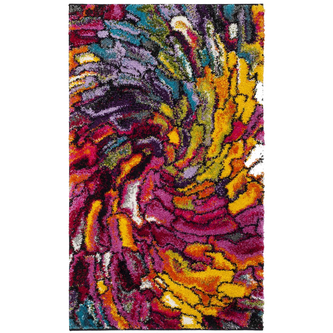 Safavieh Fiesta Shag 373 Rug, FSG373 - Multi