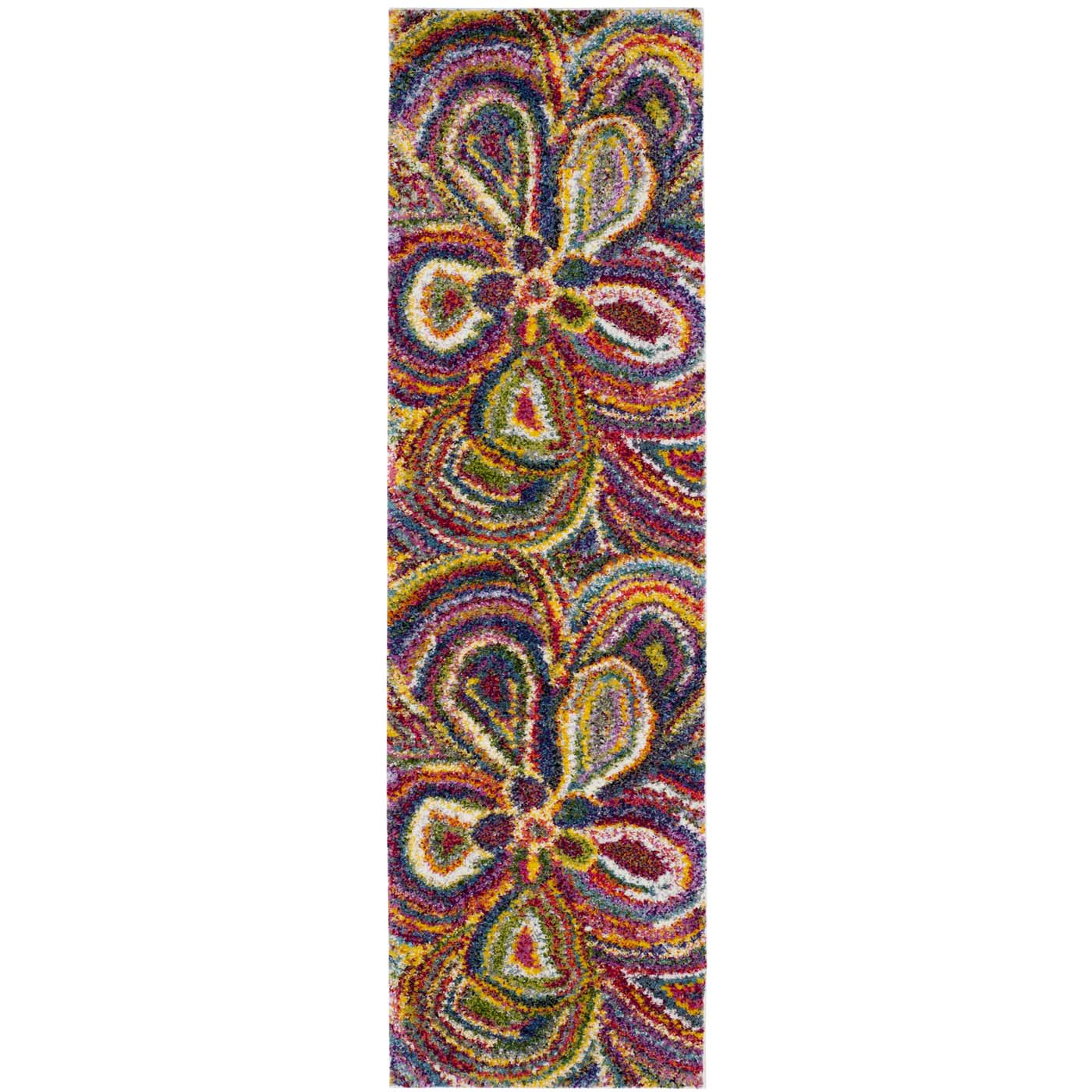 Safavieh Fiesta Shag 383 Rug, FSG383 - Multi