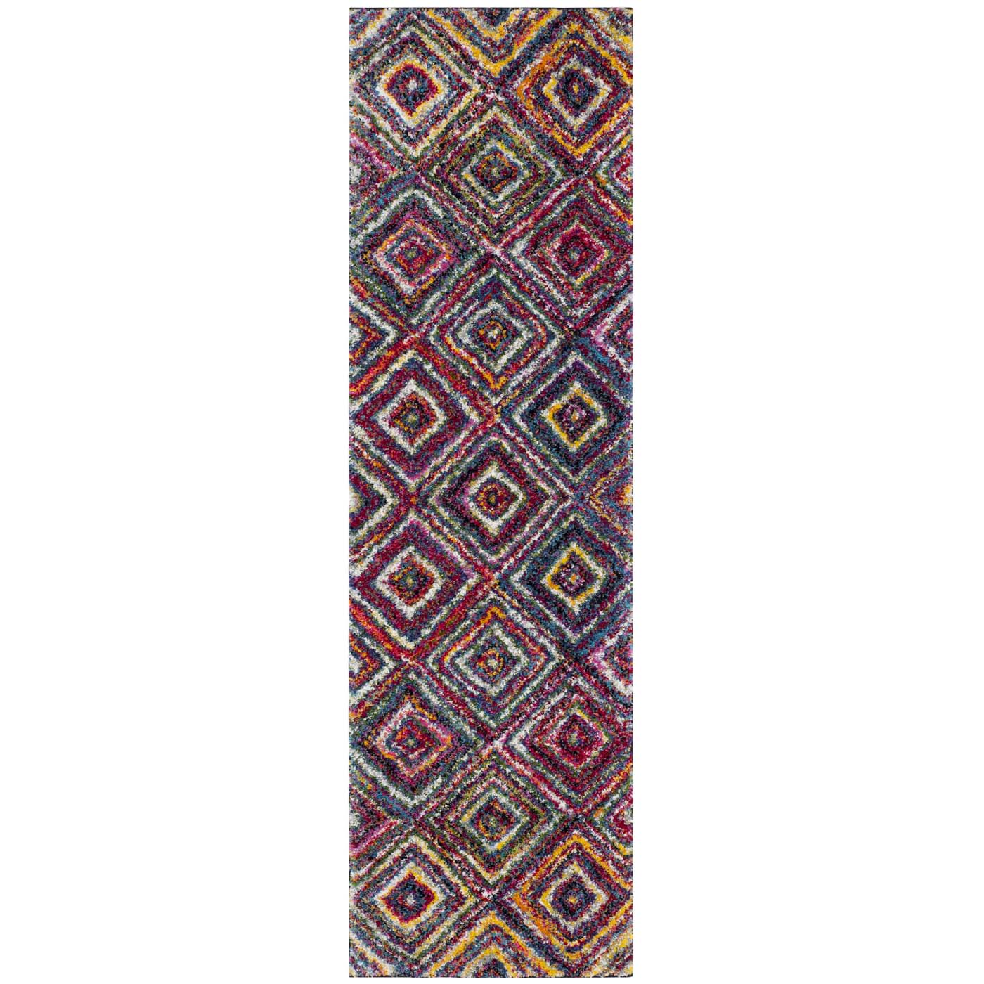 Safavieh Fiesta Shag 384 Rug, FSG384 - Multi