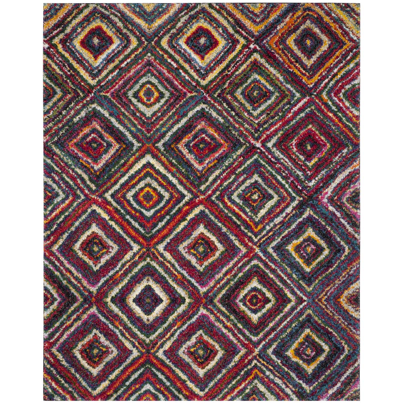 Safavieh Fiesta Shag 384 Rug, FSG384 - Multi