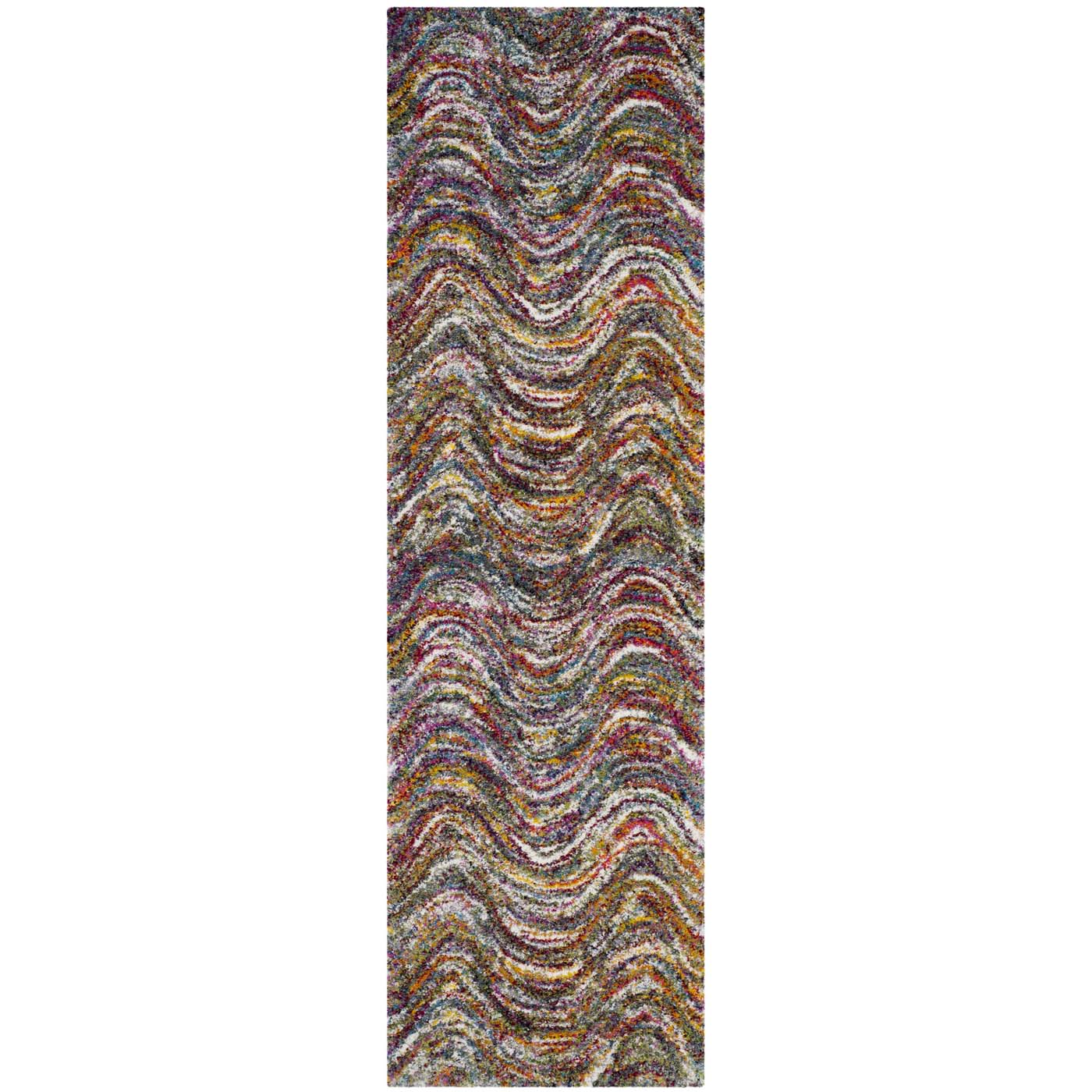 Safavieh Fiesta Shag 386 Rug, FSG386 - Multi