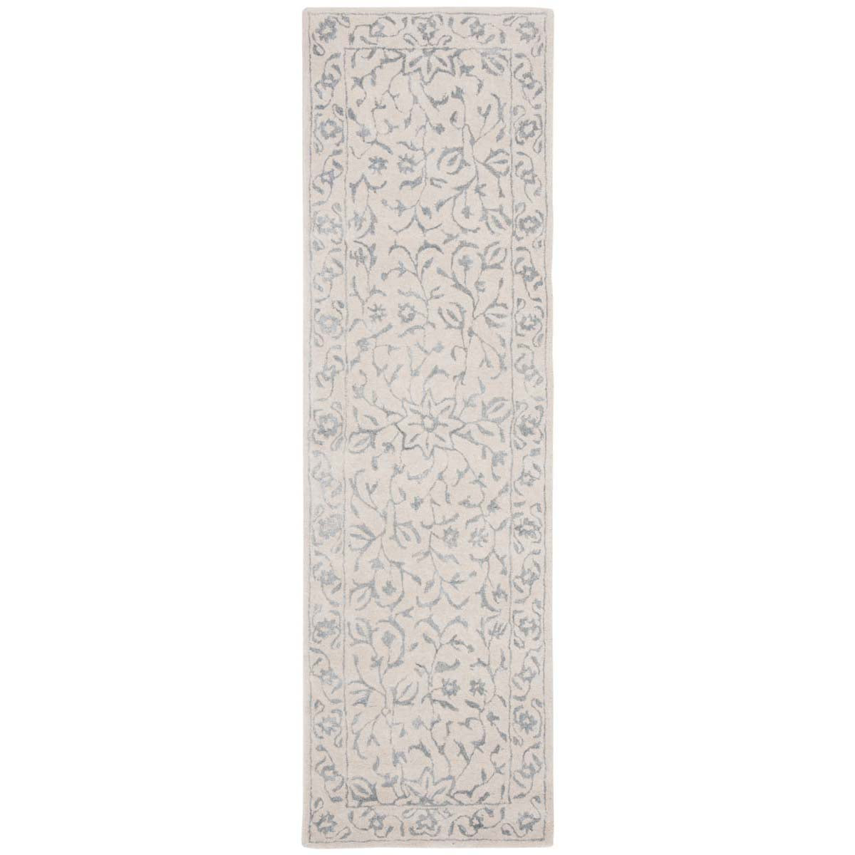 Safavieh Glamour 515 Rug, GLM515 - Silver / Ivory