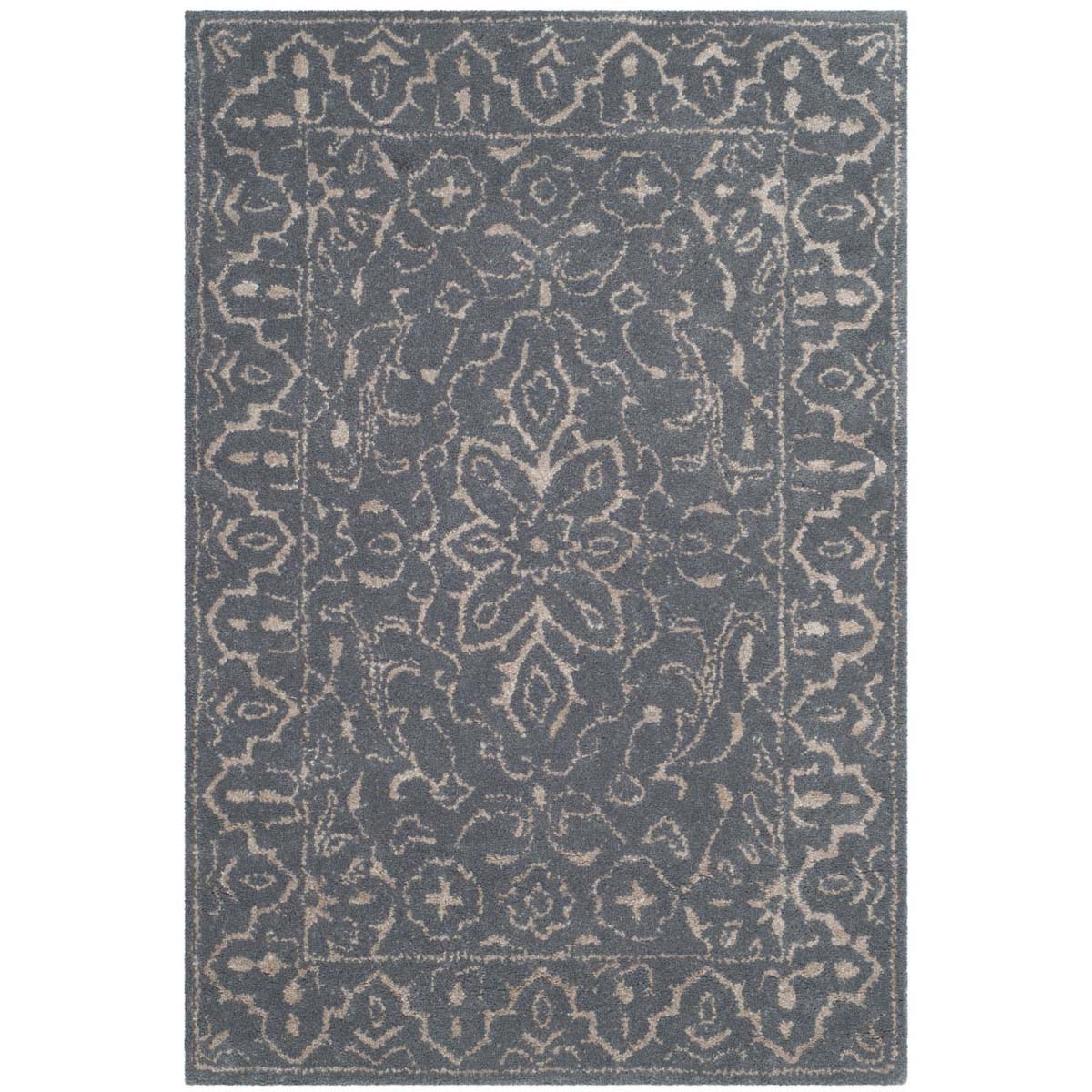 Safavieh Glamour 516 Rug, GLM516 - Steel / Blue