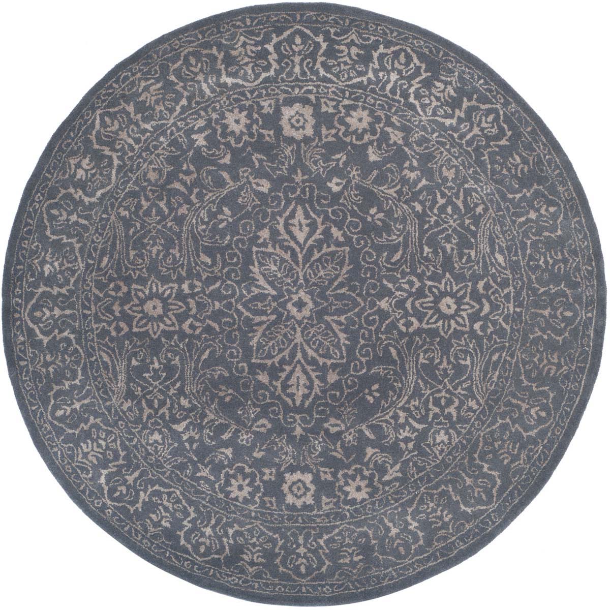 Safavieh Glamour 516 Rug, GLM516 - Steel / Blue