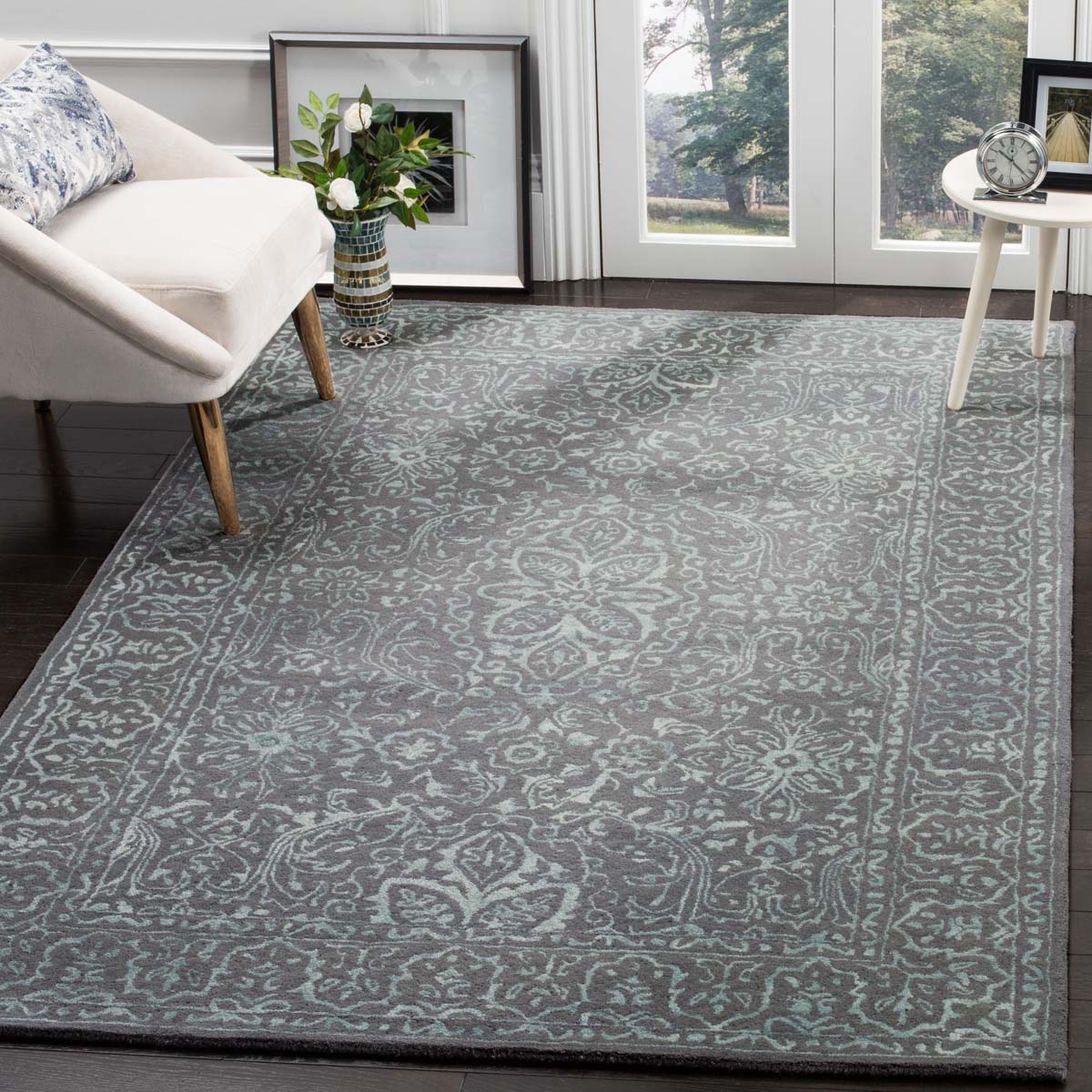 Safavieh Glamour 516 Rug, GLM516 - Opal / Grey