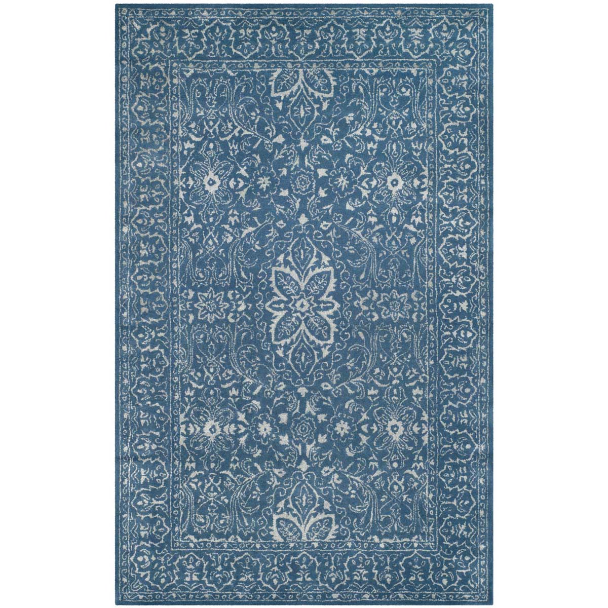 Safavieh Glamour 516 Rug, GLM516 - Grey / Blue