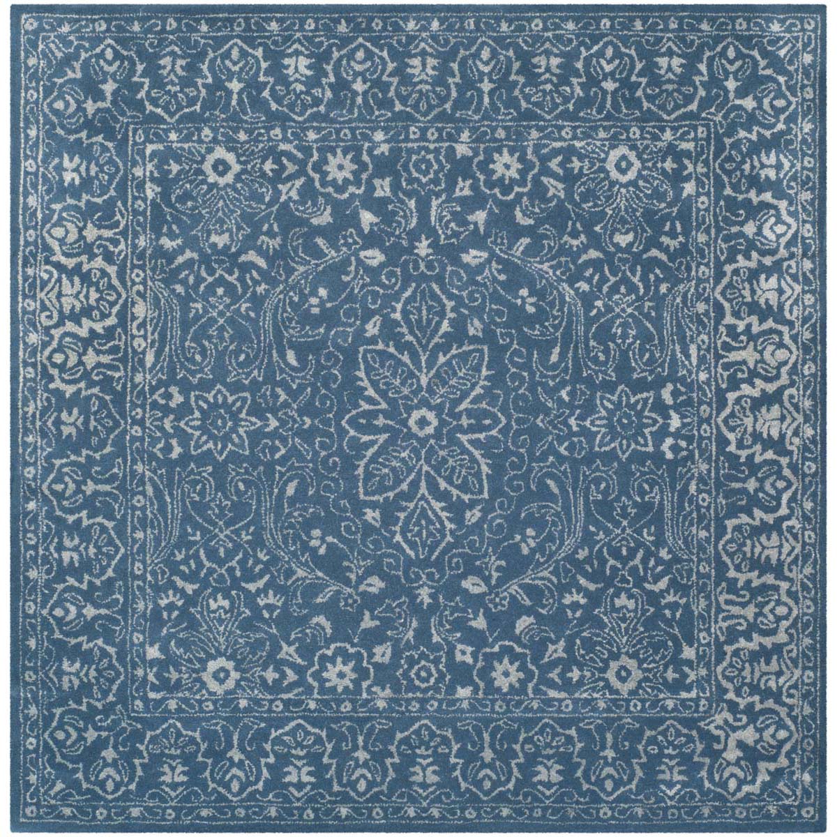 Safavieh Glamour 516 Rug, GLM516 - Grey / Blue