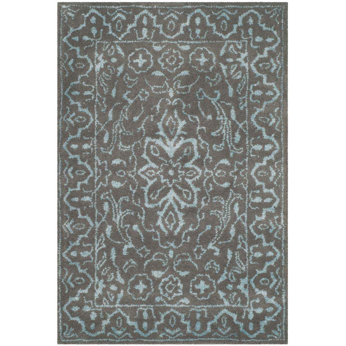 Safavieh Glamour 516 Rug, GLM516 - Blue / Dark Grey