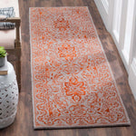 Safavieh Glamour 516 Rug, GLM516 - Grey / Rust