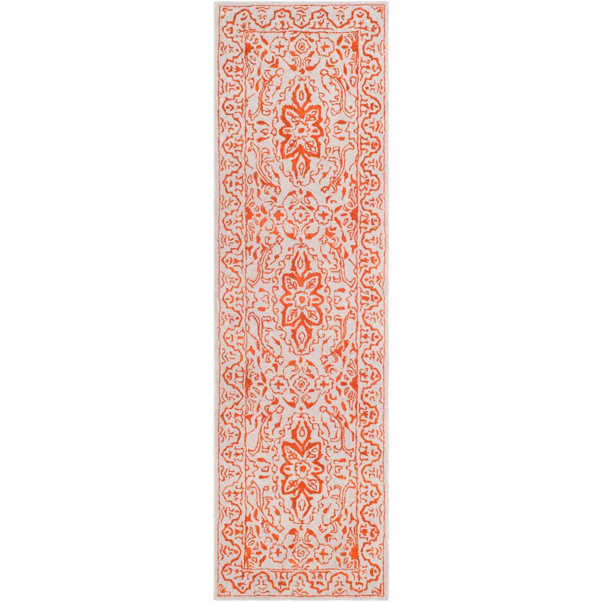 Safavieh Glamour 516 Rug, GLM516 - Grey / Rust