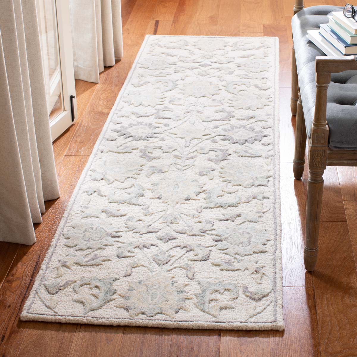 Safavieh Glamour 624 Rug, GLM624 - Ivory / Grey