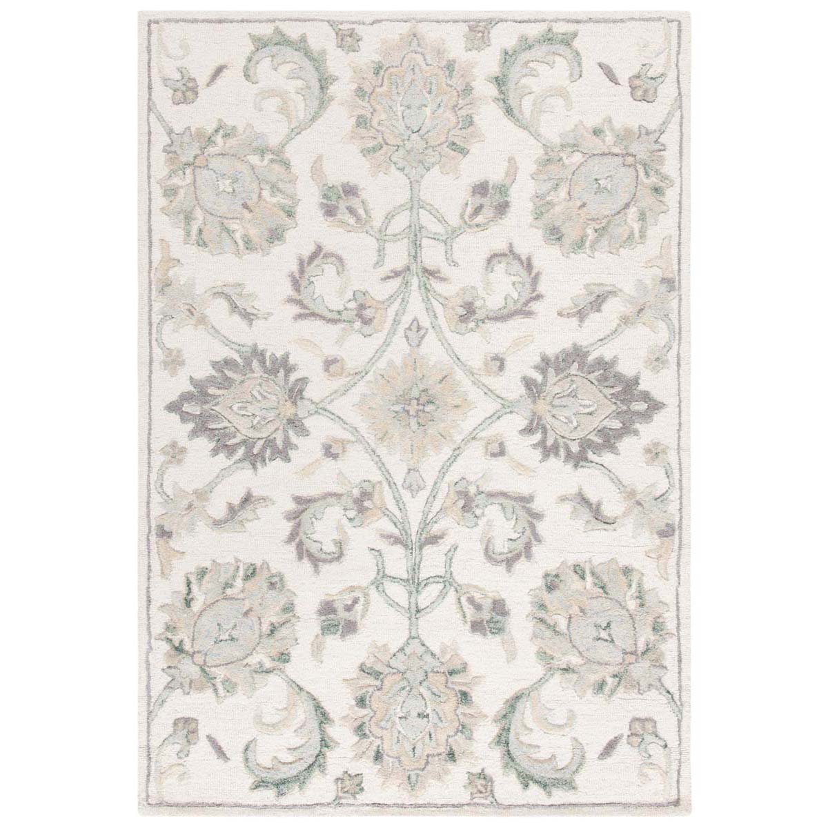 Safavieh Glamour 624 Rug, GLM624 - Ivory / Grey