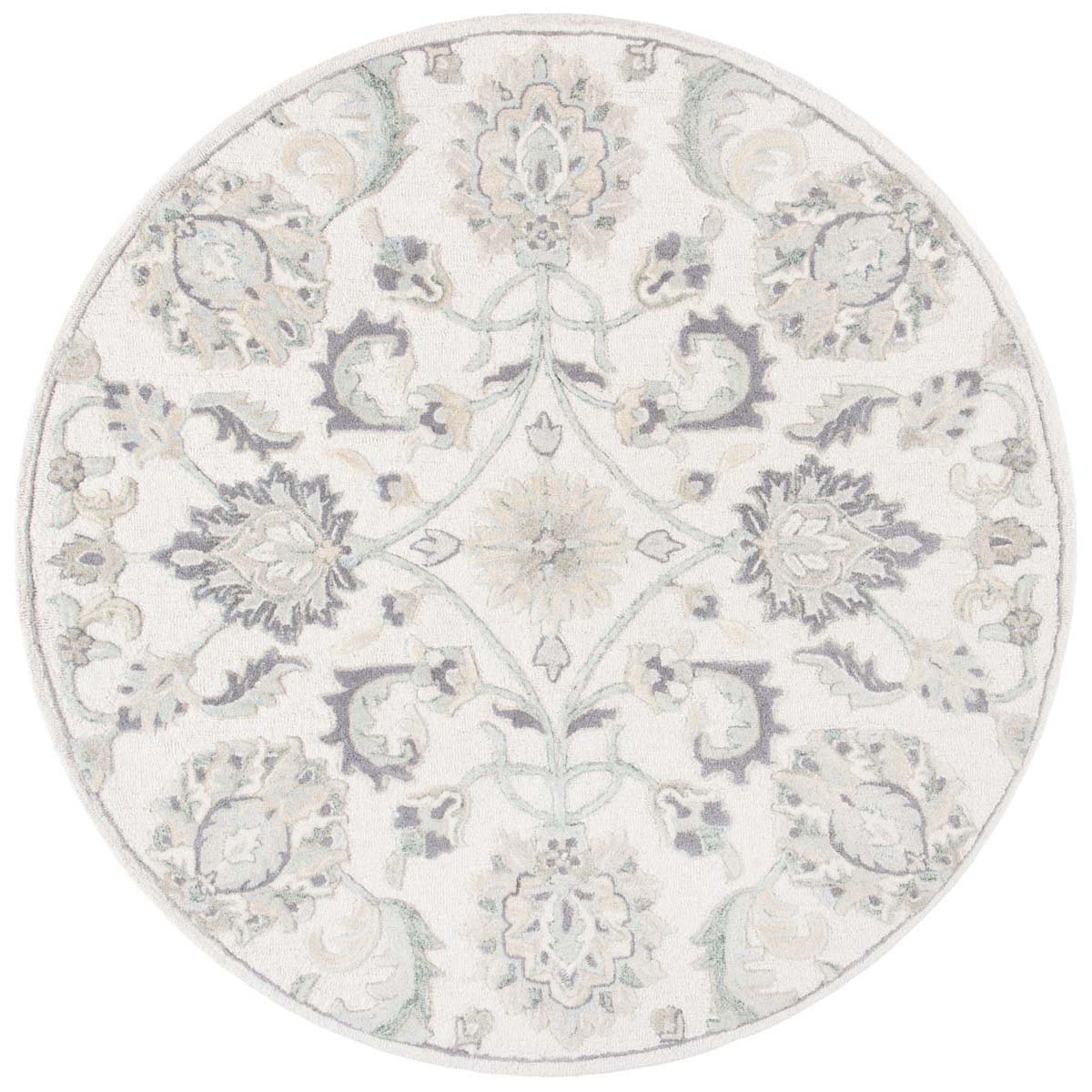 Safavieh Glamour 624 Rug, GLM624 - Ivory / Grey