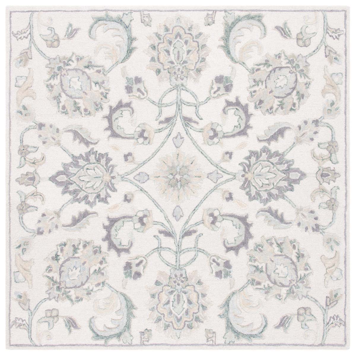 Safavieh Glamour 624 Rug, GLM624 - Ivory / Grey