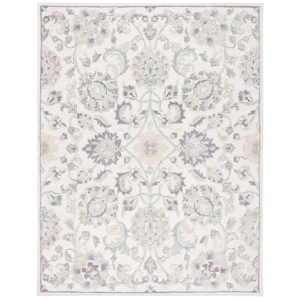 Safavieh Glamour 624 Rug, GLM624 - Ivory / Grey