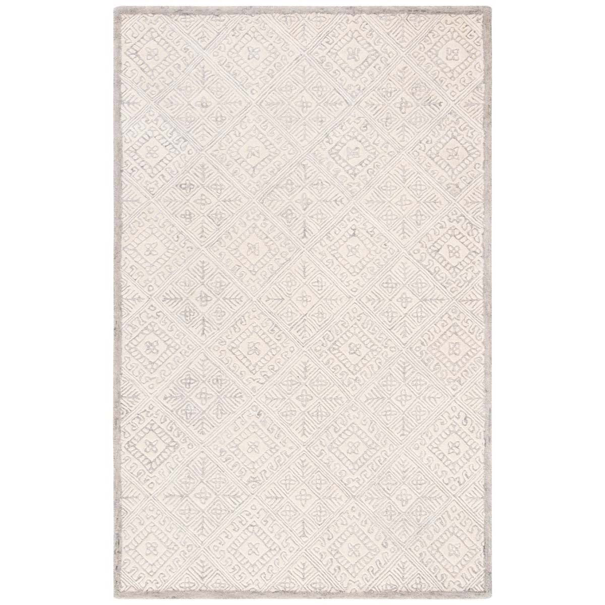 Safavieh Glamour 660 Rug, GLM660 - Grey / Ivory