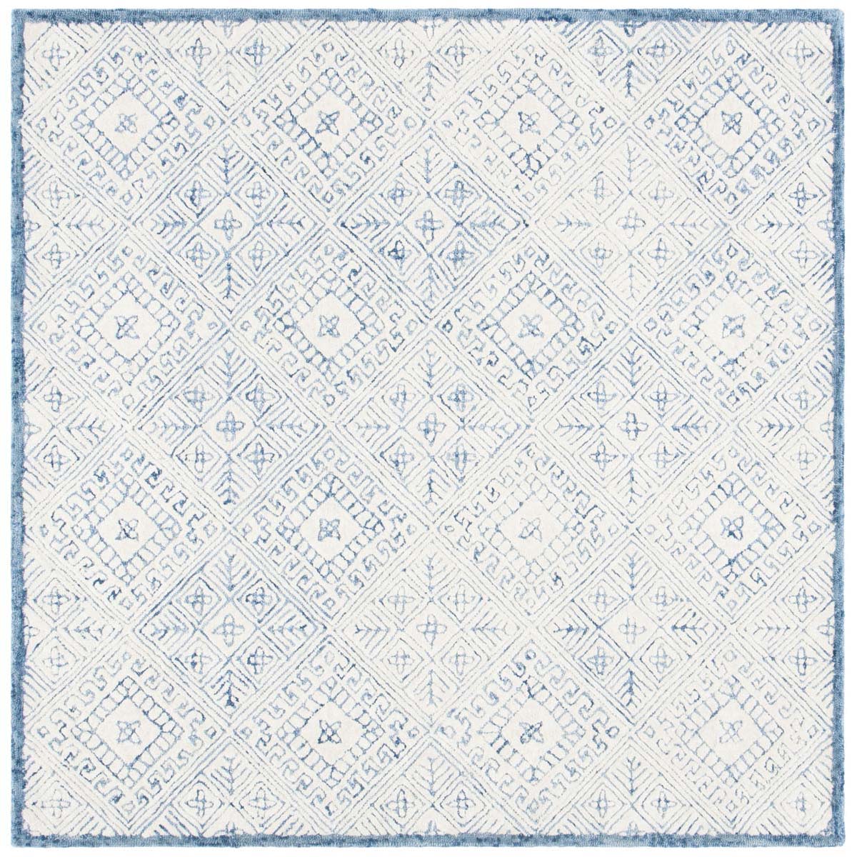 Safavieh Glamour 660 Rug, GLM660 - Blue / Ivory