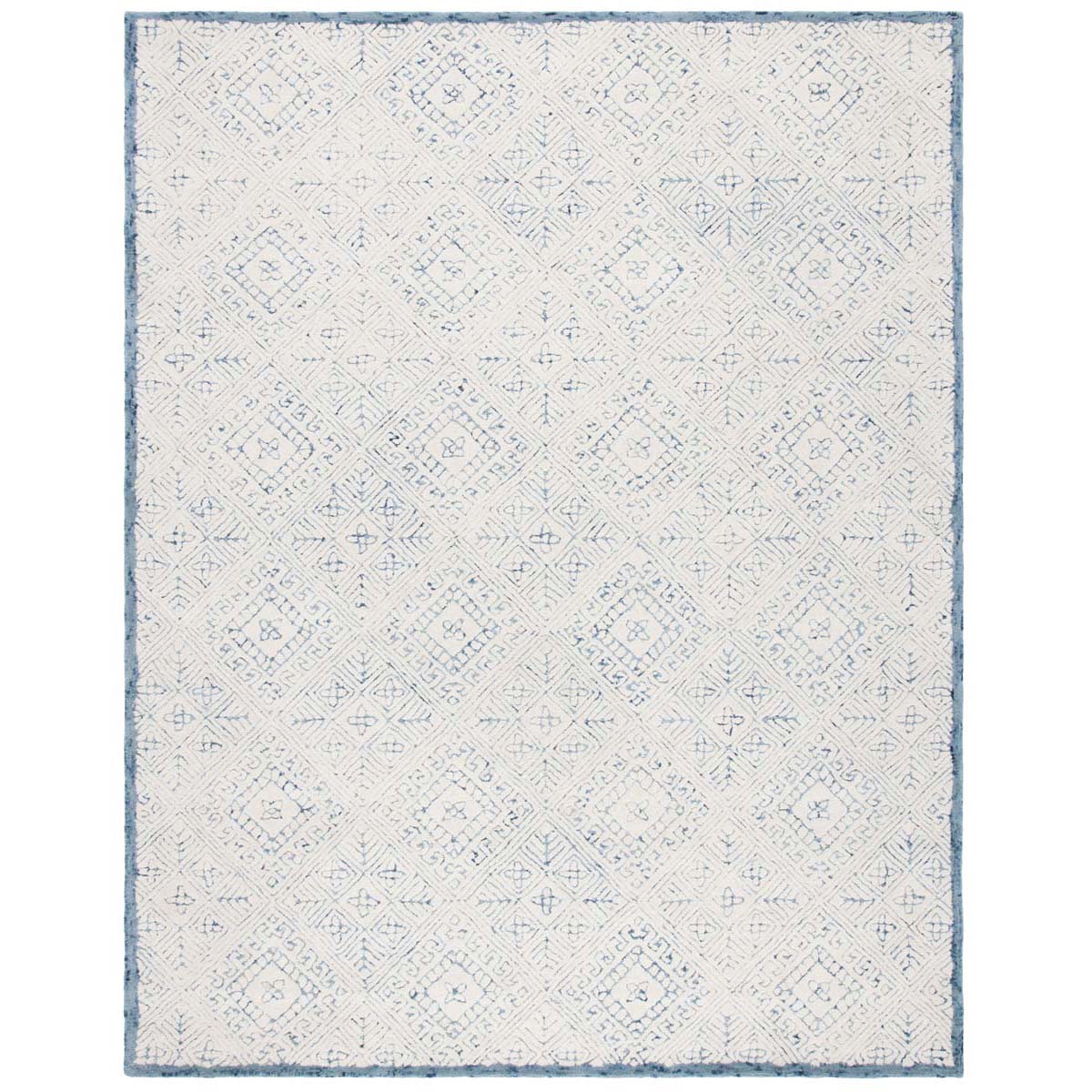 Safavieh Glamour 660 Rug, GLM660 - Blue / Ivory