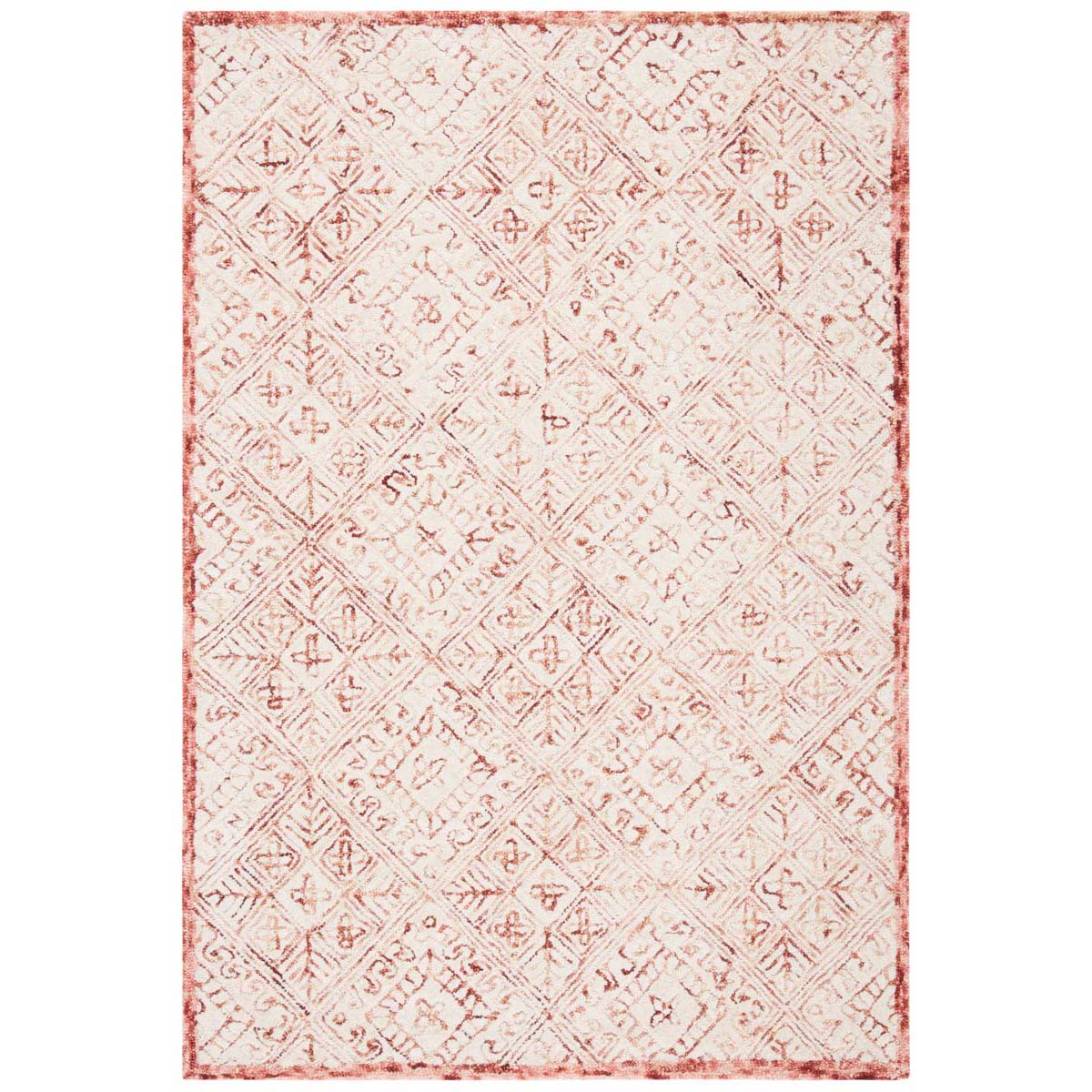 Safavieh Glamour 660 Rug, GLM660 - Pink / Ivory