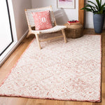 Safavieh Glamour 660 Rug, GLM660 - Pink / Ivory