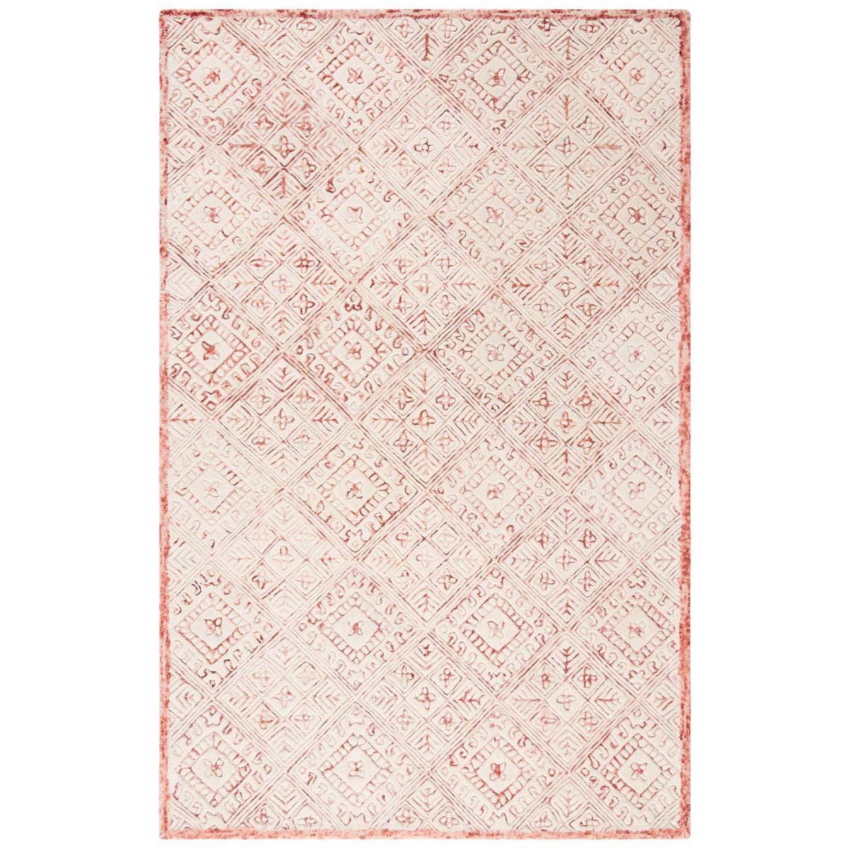 Safavieh Glamour 660 Rug, GLM660 - Pink / Ivory