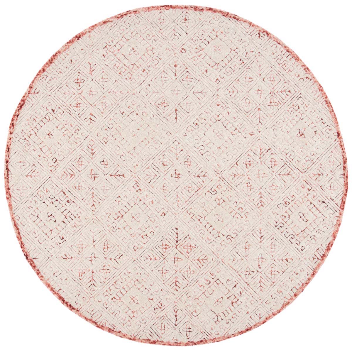 Safavieh Glamour 660 Rug, GLM660 - Pink / Ivory