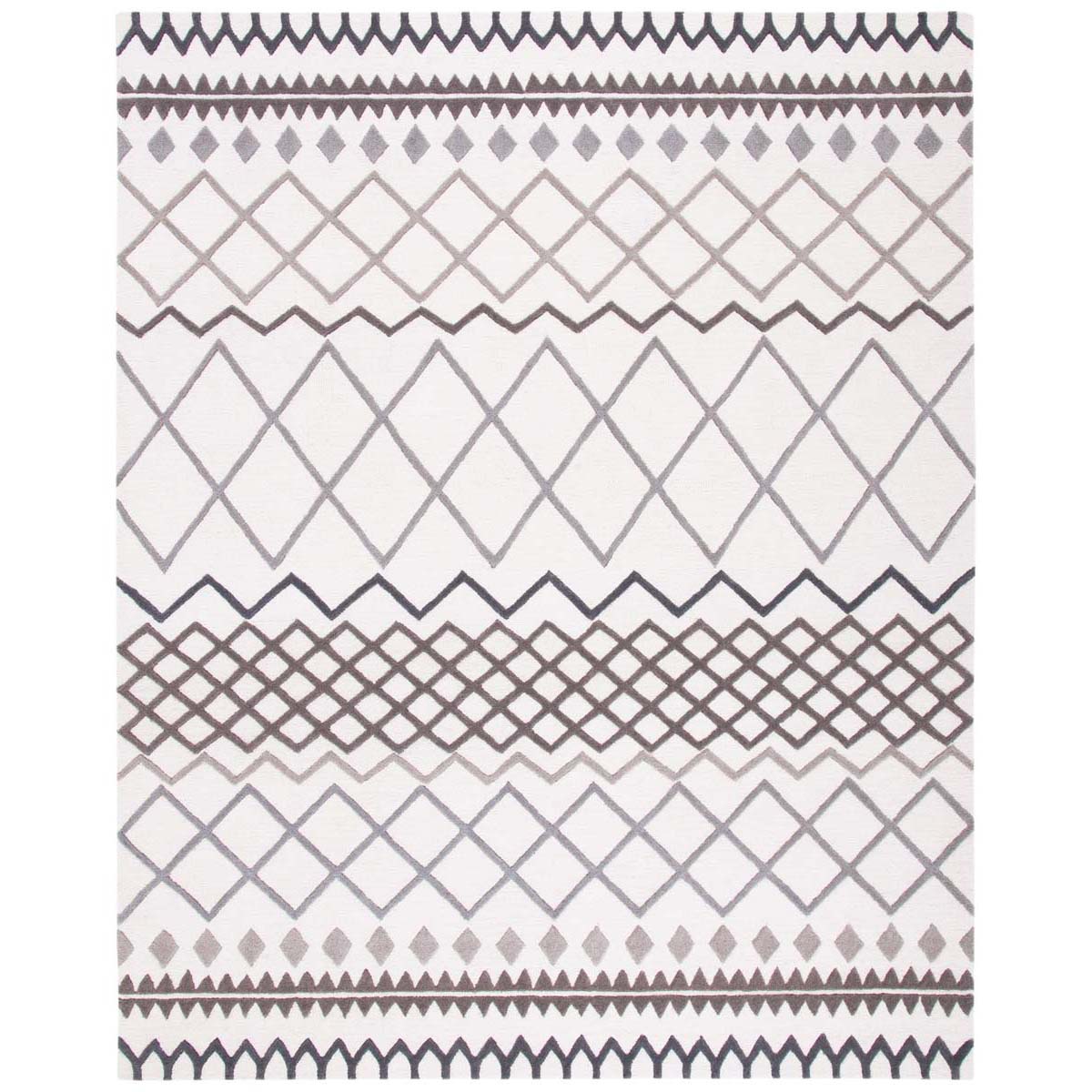 Safavieh Glamour C63 Rug, GLMC63 - Ivory / Grey