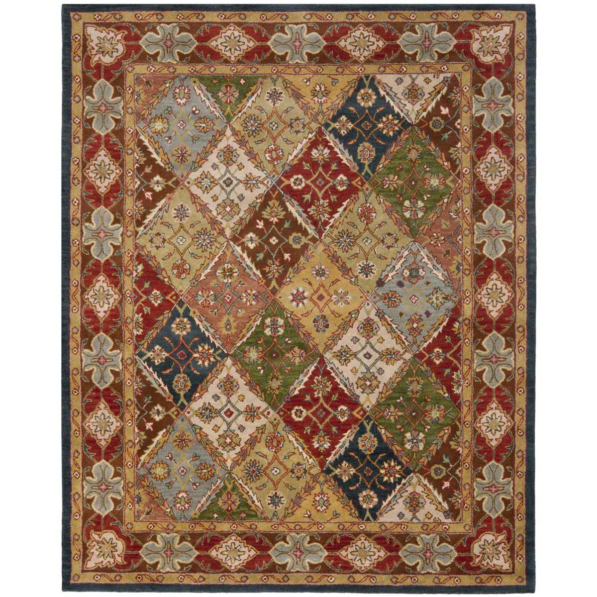 Safavieh Heritage 16B Rug, HG316B - Green / Red