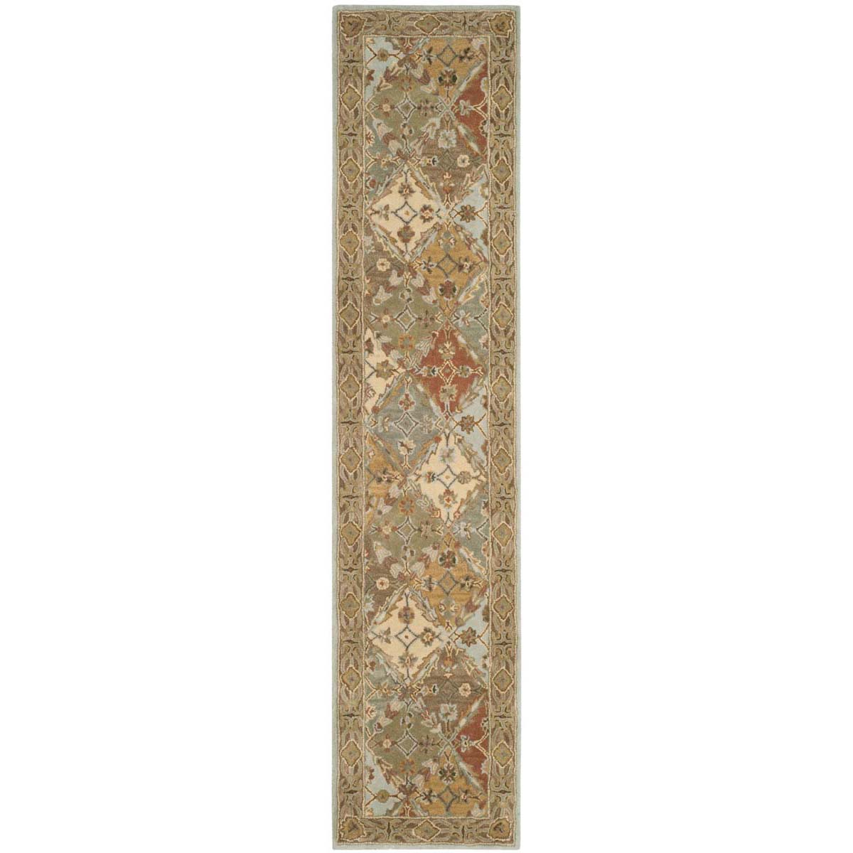 Safavieh Heritage 16C Rug, HG316C - Light Blue / Light Brown