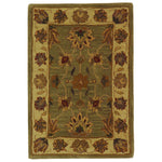 Safavieh Heritage 43A Rug, HG343A - Green / Gold