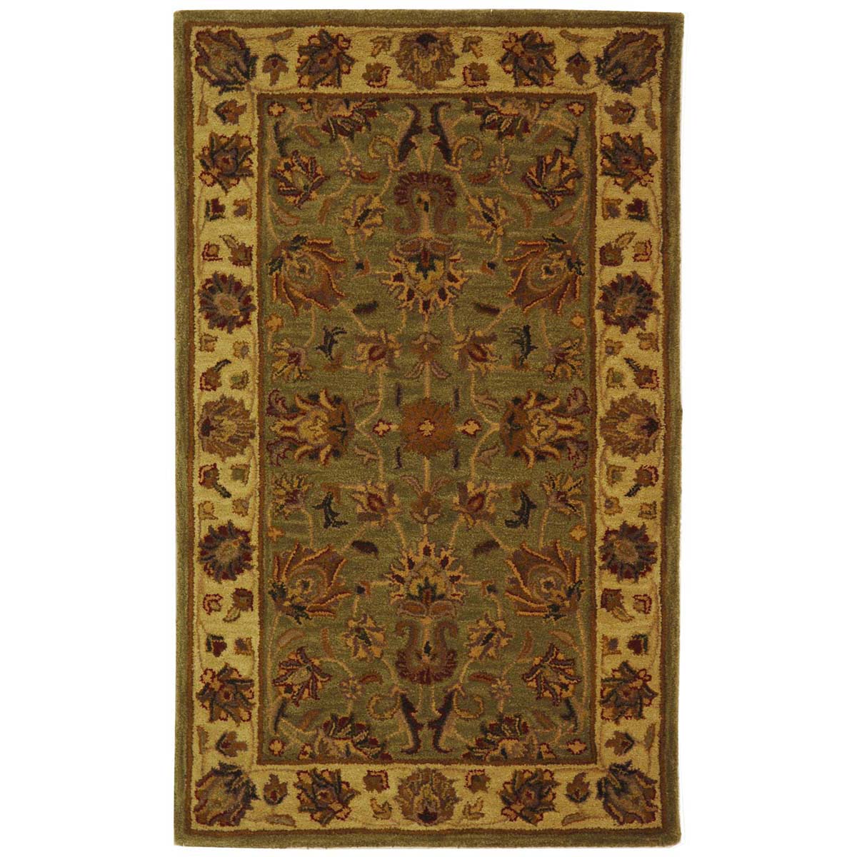 Safavieh Heritage 43A Rug, HG343A - Green / Gold