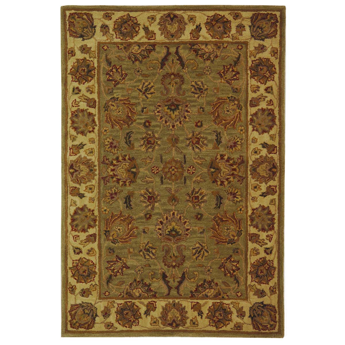 Safavieh Heritage 43A Rug, HG343A - Green / Gold