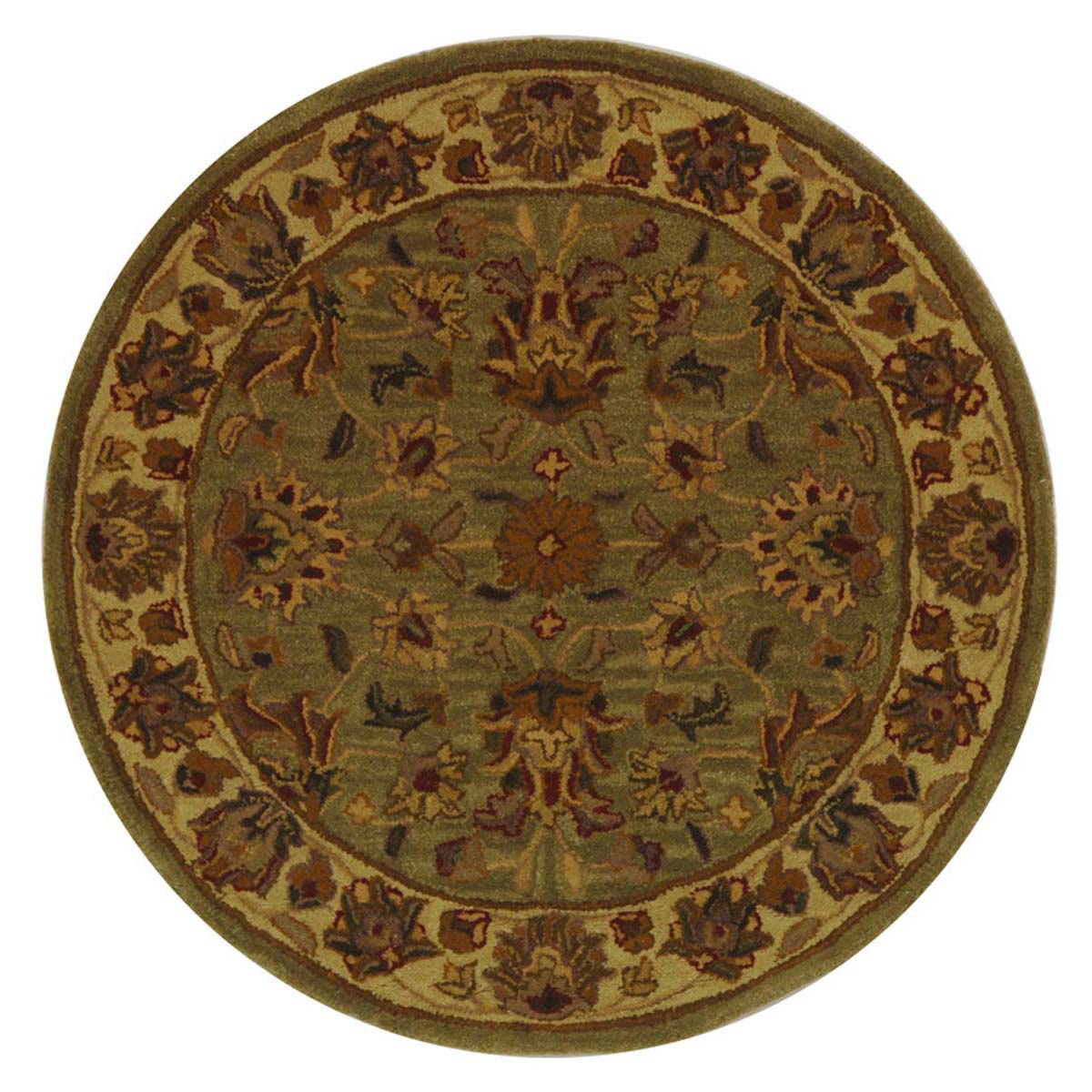 Safavieh Heritage 43A Rug, HG343A - Green / Gold