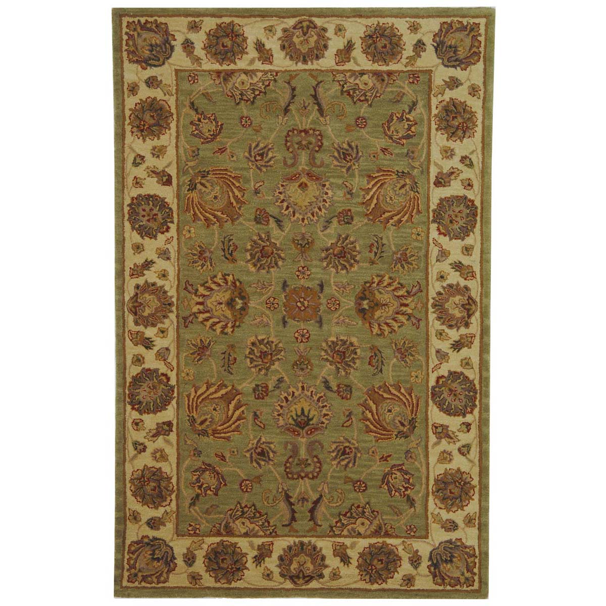 Safavieh Heritage 43A Rug, HG343A - Green / Gold