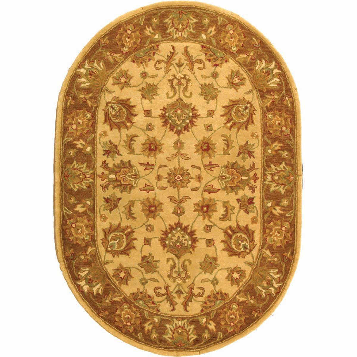 Safavieh Heritage 43D Rug, HG343D - Ivory / Brown