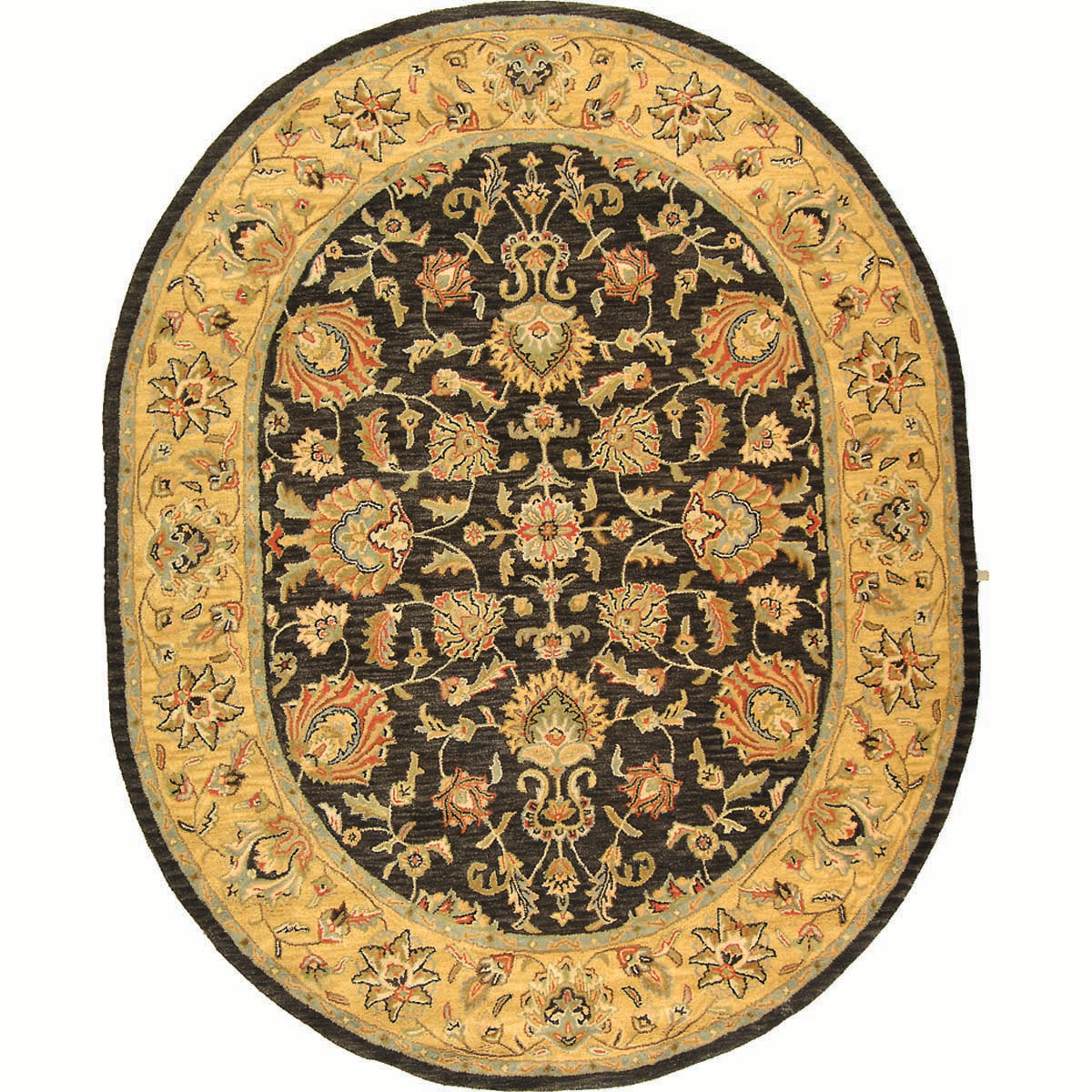 Safavieh Heritage 43D Rug, HG343D - Ivory / Brown