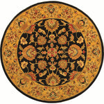 Safavieh Heritage 43E Rug, HG343E - Charcoal / Gold