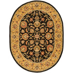 Safavieh Heritage 43E Rug, HG343E - Charcoal / Gold