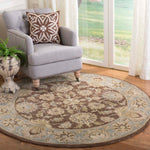 Safavieh Heritage 43J Rug, HG343J - Brown / Blue