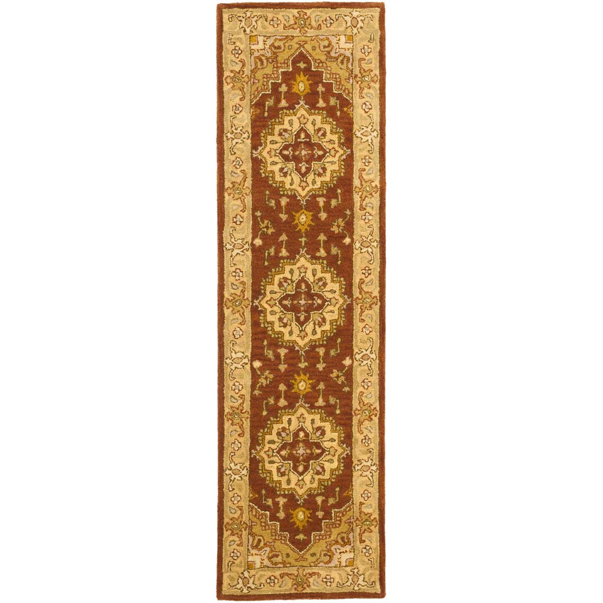 Safavieh Heritage 45A Rug, HG345A - Rust / Gold