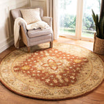 Safavieh Heritage 45A Rug, HG345A - Rust / Gold