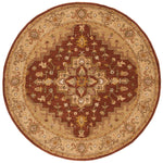 Safavieh Heritage 45A Rug, HG345A - Rust / Gold