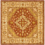 Safavieh Heritage 45A Rug, HG345A - Rust / Gold