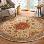 Safavieh Heritage 02A Rug, HG402A - Beige / Multi