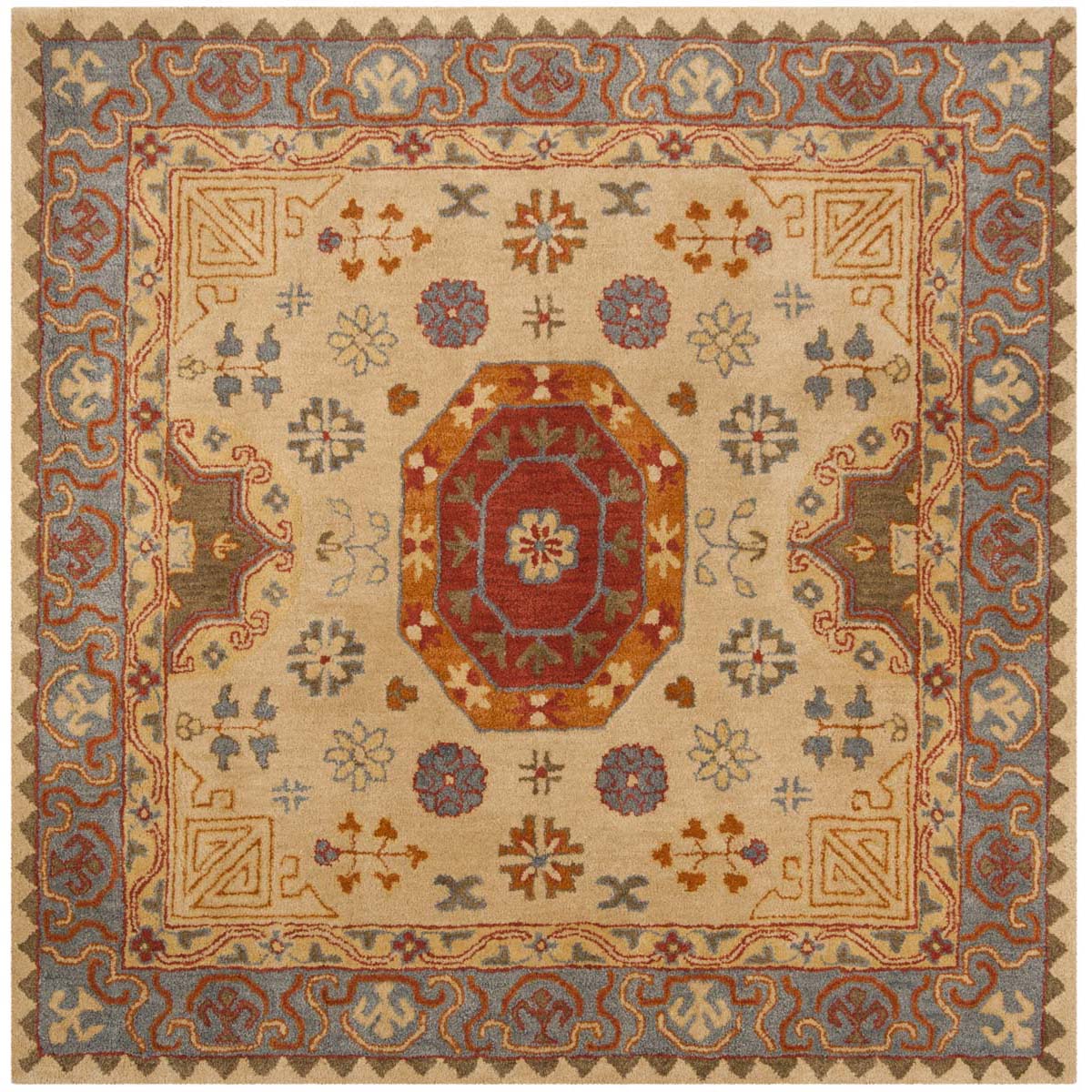 Safavieh Heritage 02A Rug, HG402A - Beige / Multi