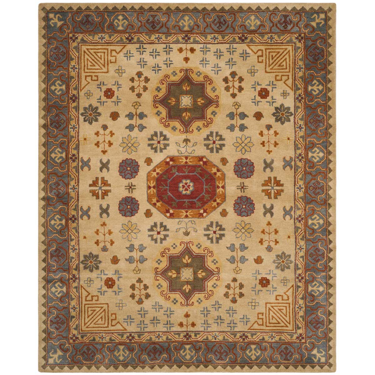 Safavieh Heritage 02A Rug, HG402A - Beige / Multi