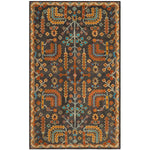 Safavieh Heritage 09A Rug, HG409A - Charcoal / Multi