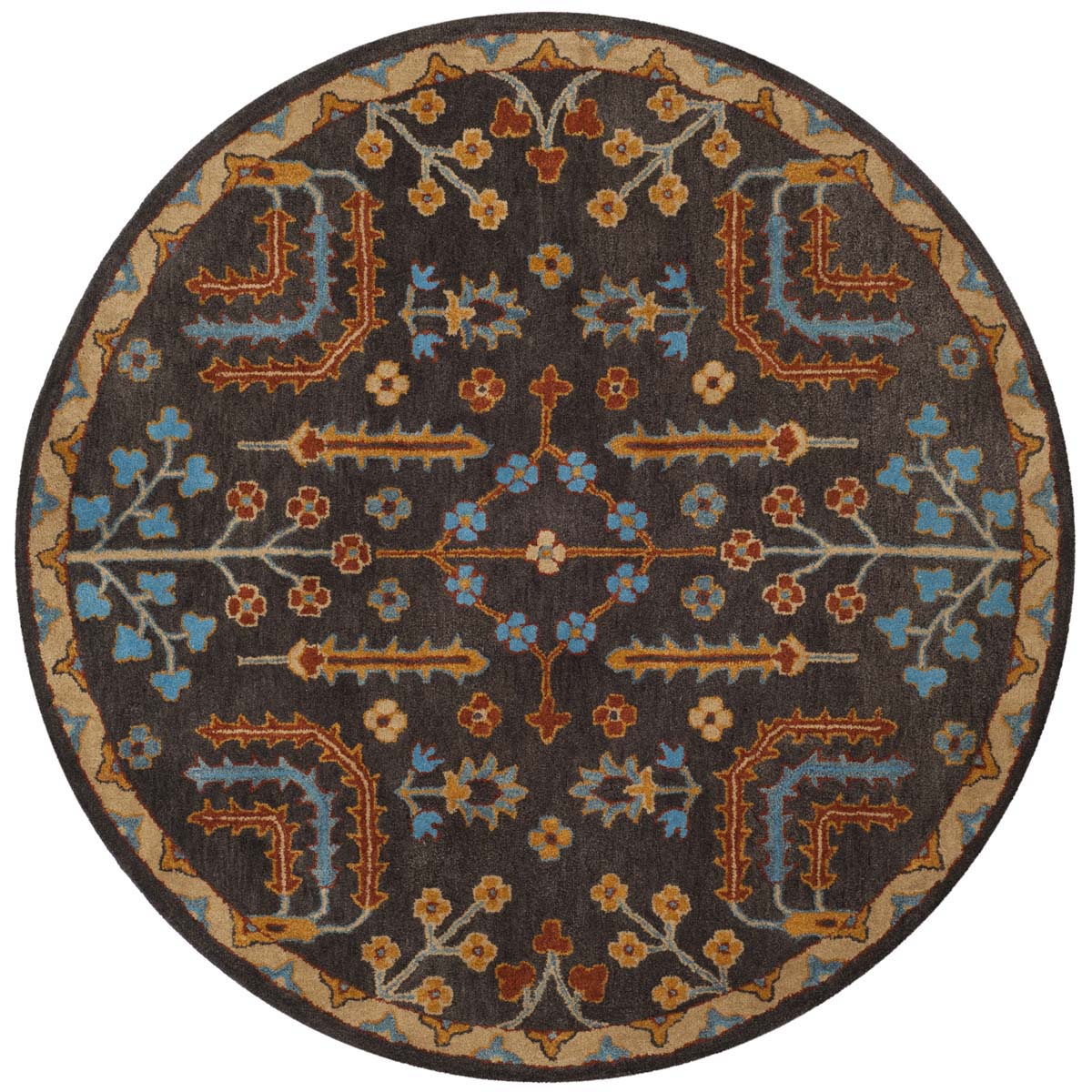 Safavieh Heritage 09A Rug, HG409A - Charcoal / Multi