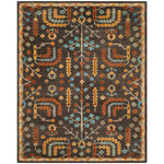 Safavieh Heritage 09A Rug, HG409A - Charcoal / Multi